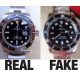 Võltsitud kellad muutuvad aina paremaks, kas saad aru kumb neist kahest Rolexist on võltsing?