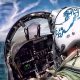 Vaade kokpitist: F/A-18 Super Horneti õhkutõus USS Theodore Roosevelt lennukikandjalt